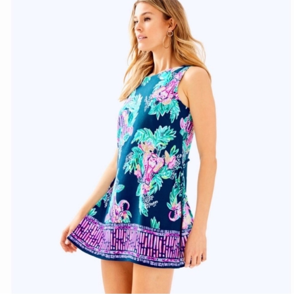 Lilly Pulitzer Donna romper, EUC, peanut gallery, 00